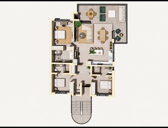 3 BEDROOM APARTMENT FOR SALE IN SEATON ESTATE
